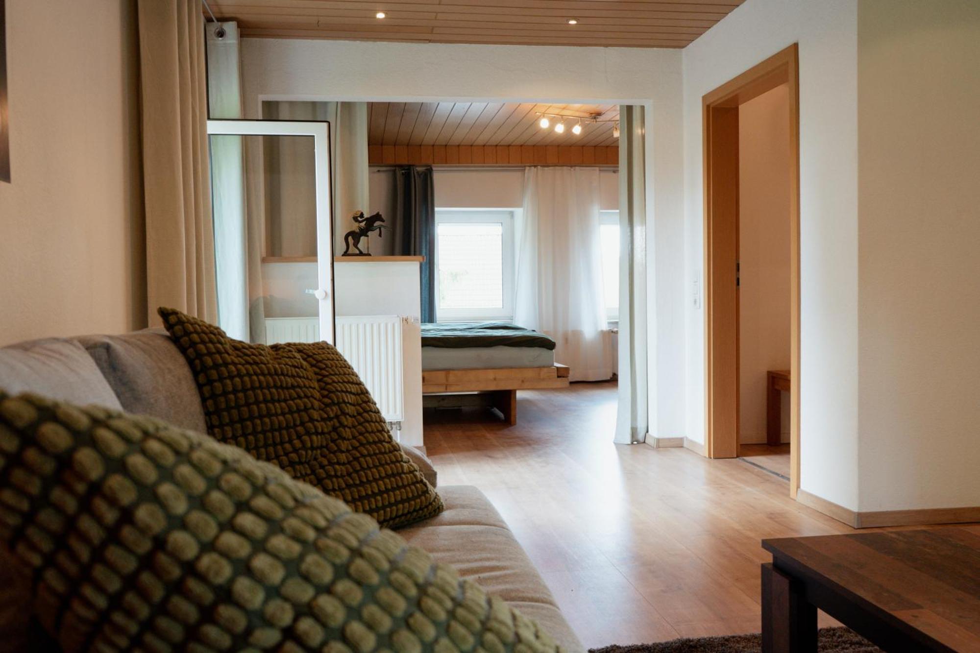 Idyllische Ferienwohnung Im Kalletal Buitenkant foto