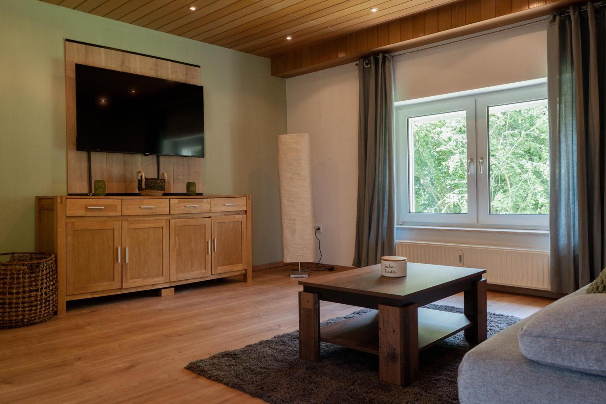 Idyllische Ferienwohnung Im Kalletal Buitenkant foto