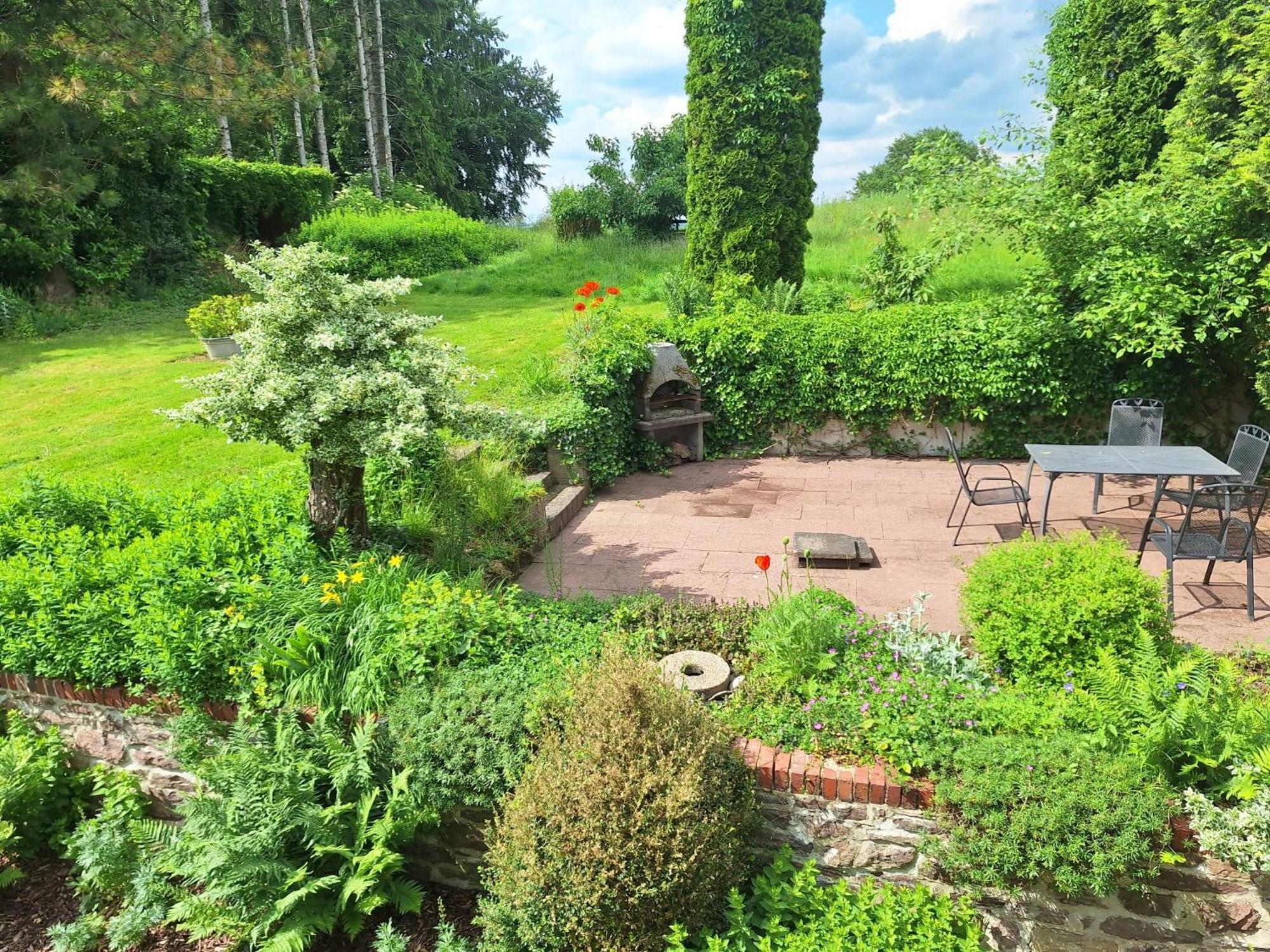 Idyllische Ferienwohnung Im Kalletal Buitenkant foto