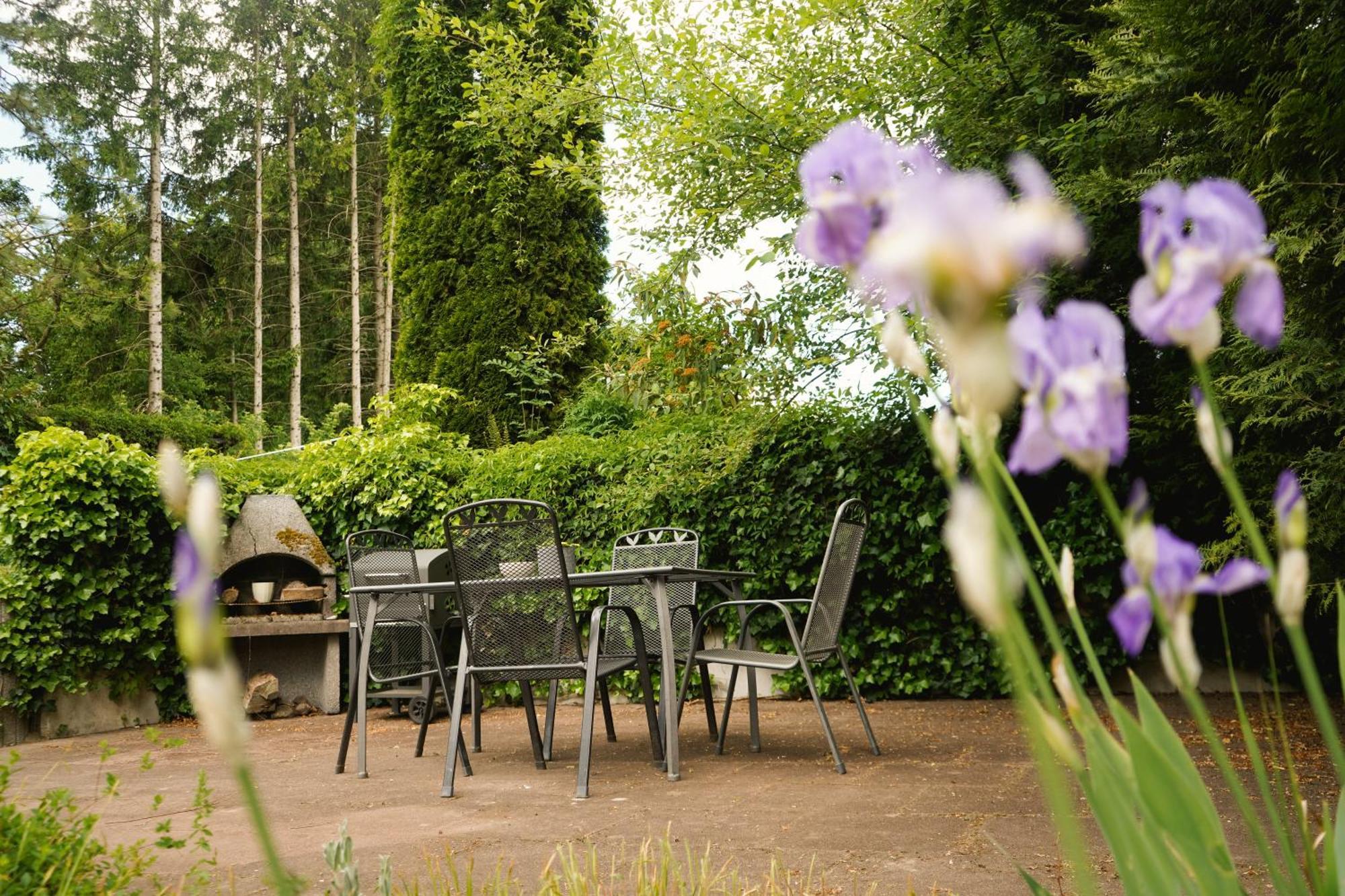Idyllische Ferienwohnung Im Kalletal Buitenkant foto